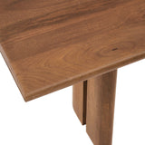Ember 72" Wood Bench in Walnut