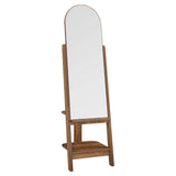 Katriel Standing Mirror in Walnut