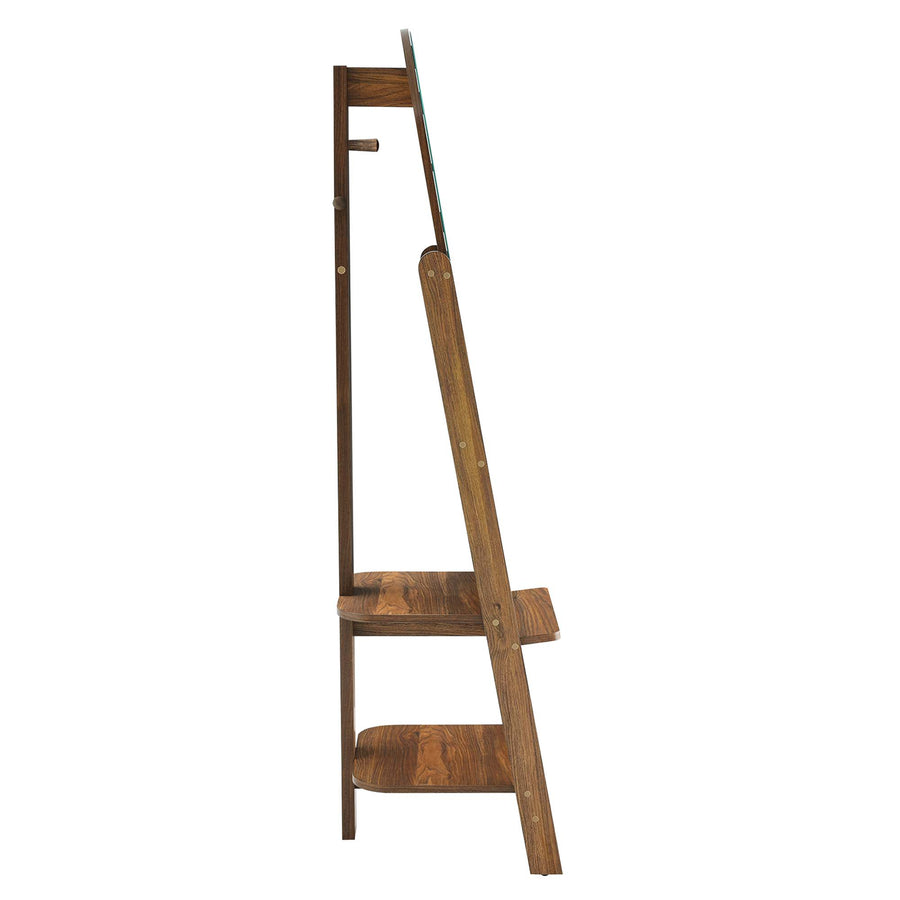 Katriel Standing Mirror in Walnut