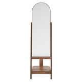 Katriel Standing Mirror in Walnut