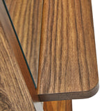 Katriel Standing Mirror in Walnut