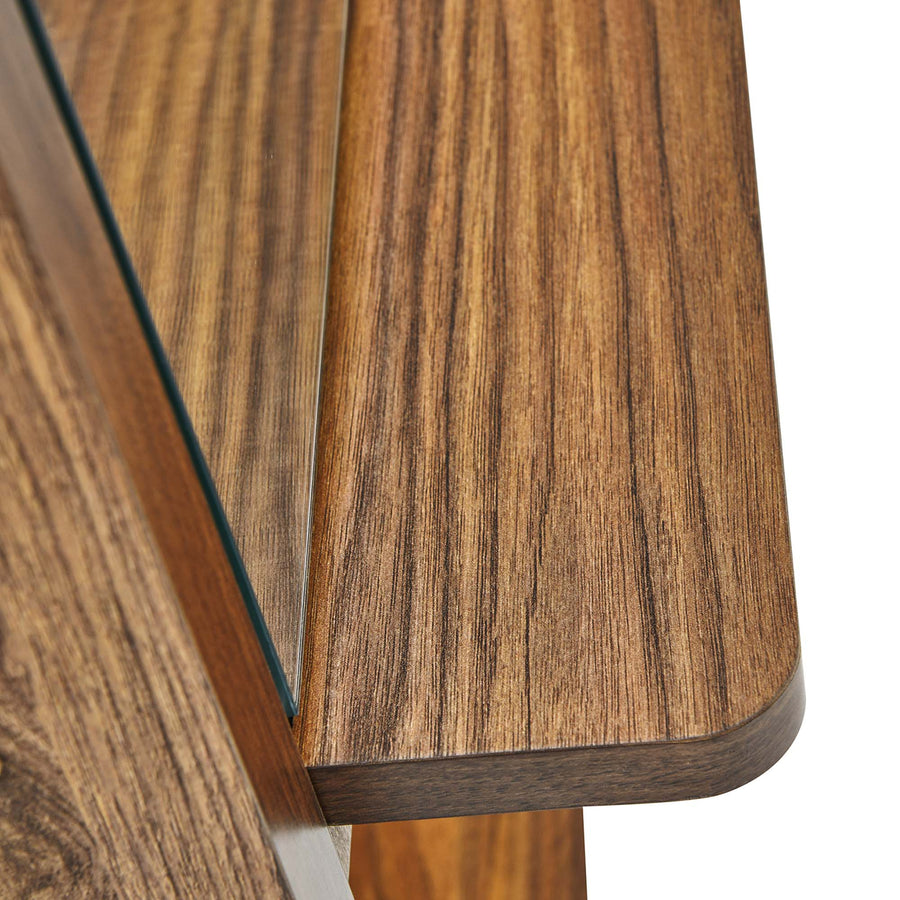 Katriel Standing Mirror in Walnut