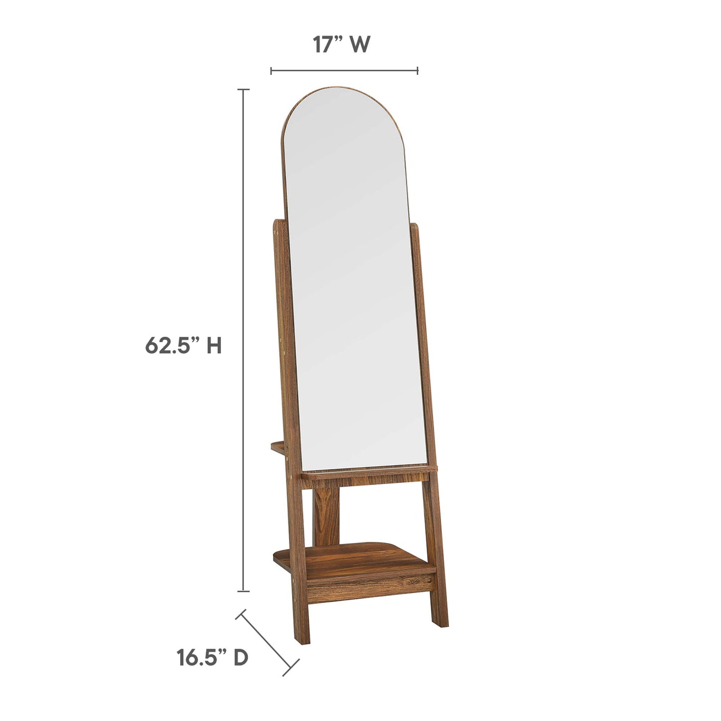 Ascend Standing Mirror by Furniture For America