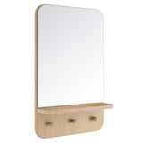 Pals Mirror in Oak