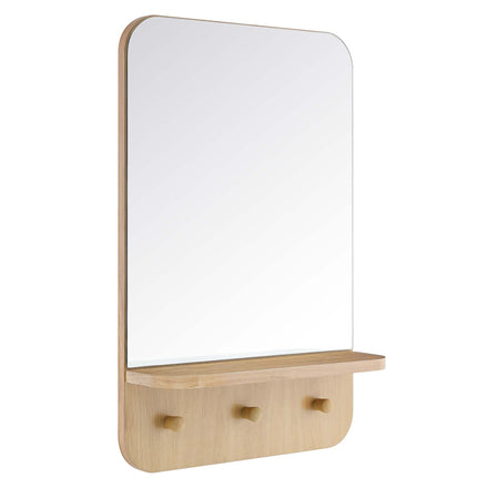 Lumina Mirror in Oak