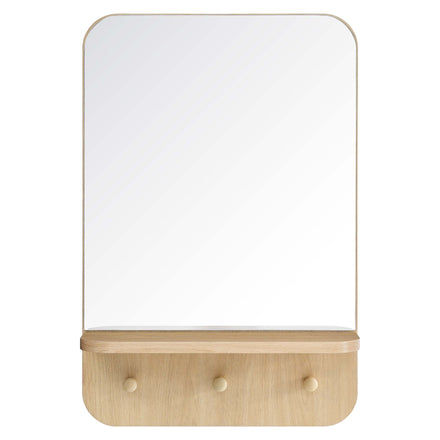 Lumina Mirror in Oak