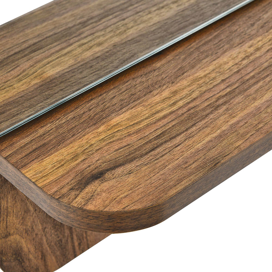 Pals Mirror in Walnut