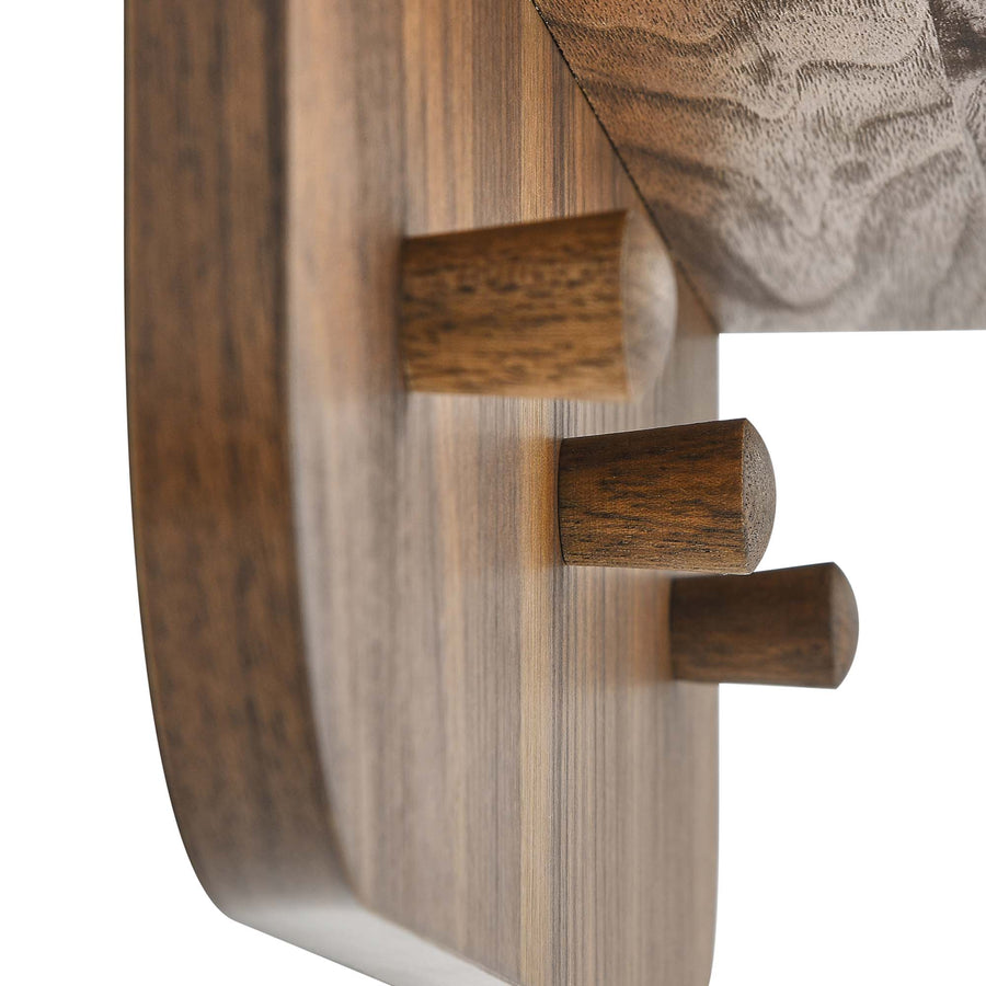 Pals Mirror in Walnut
