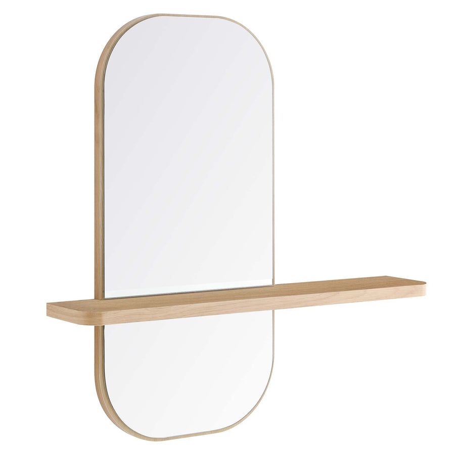Ursa Mirror in Oak