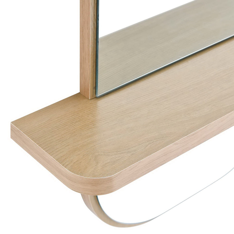 Ursa Mirror in Oak