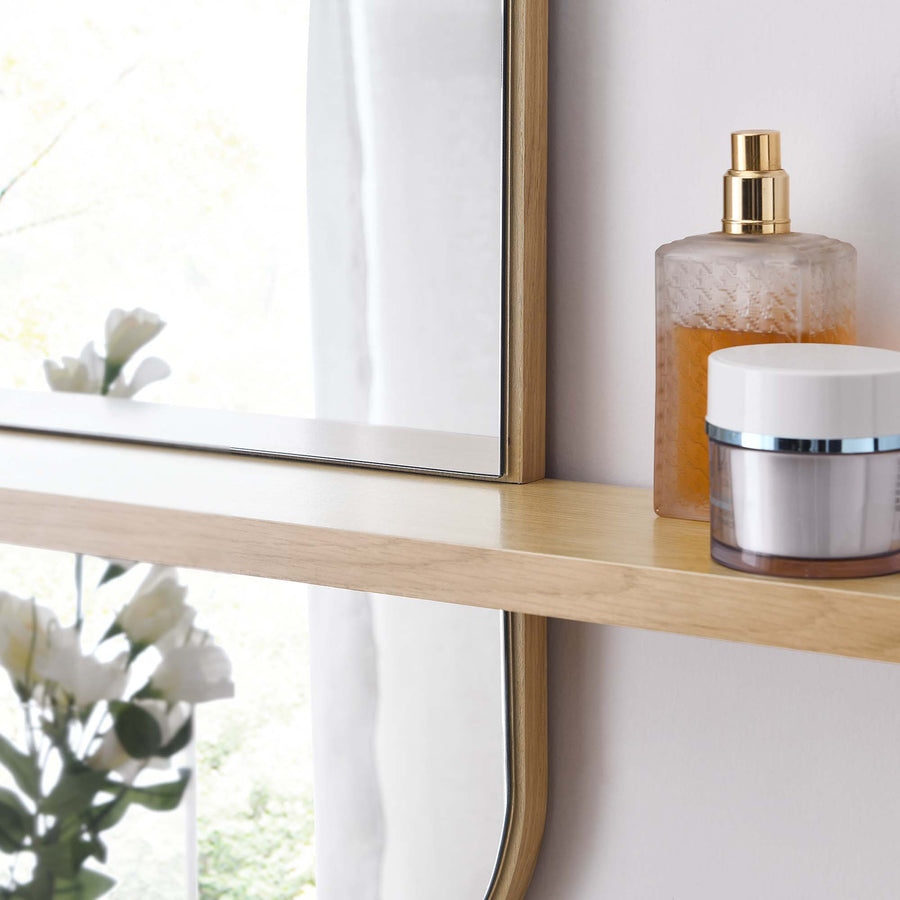 Ursa Mirror in Oak