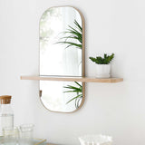 Ursa Mirror in Oak
