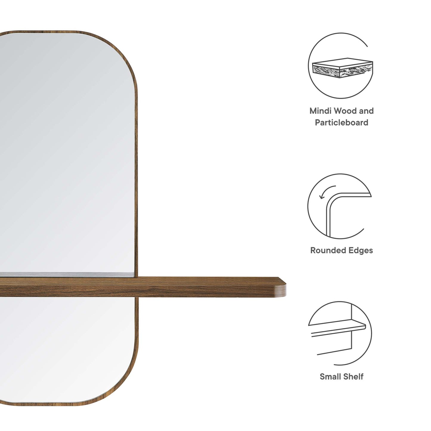 Solstice Mirror by Furniture For America