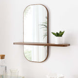 Ursa Mirror in Walnut