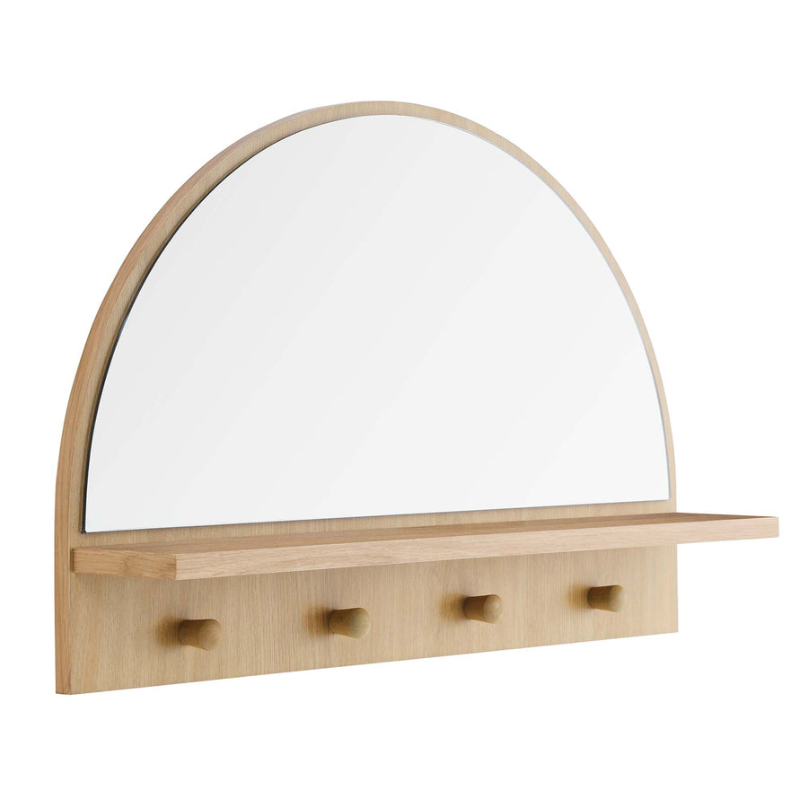 Calatanazor Arched Mirror in Oak