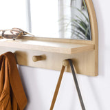 Calatanazor Arched Mirror in Oak