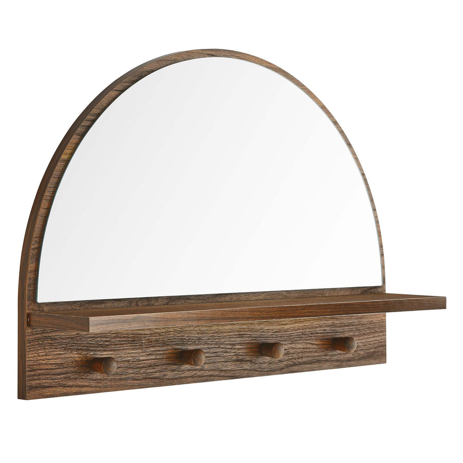 Calatanazor Arched Mirror in Walnut