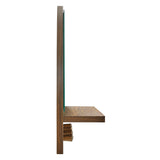 Calatanazor Arched Mirror in Walnut