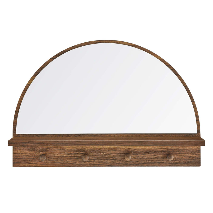 Calatanazor Arched Mirror in Walnut