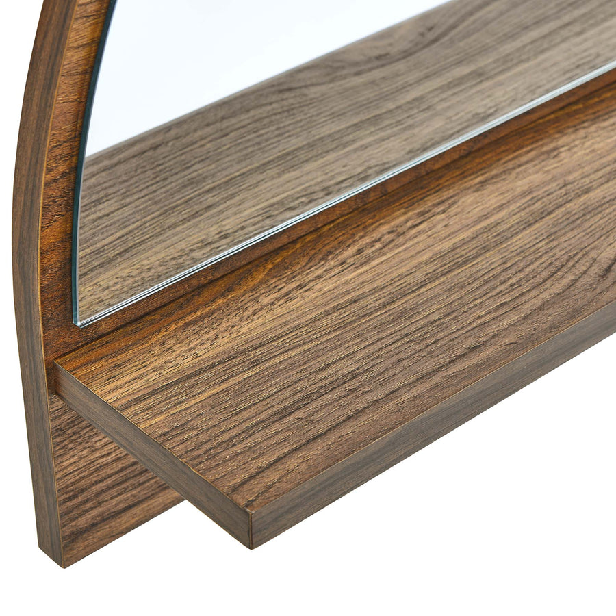 Calatanazor Arched Mirror in Walnut