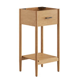 Quill 18" Bathroom Vanity Cabinet (Sink Basin Not Included) in Natural