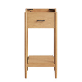 Quill 18" Bathroom Vanity Cabinet (Sink Basin Not Included) in Natural
