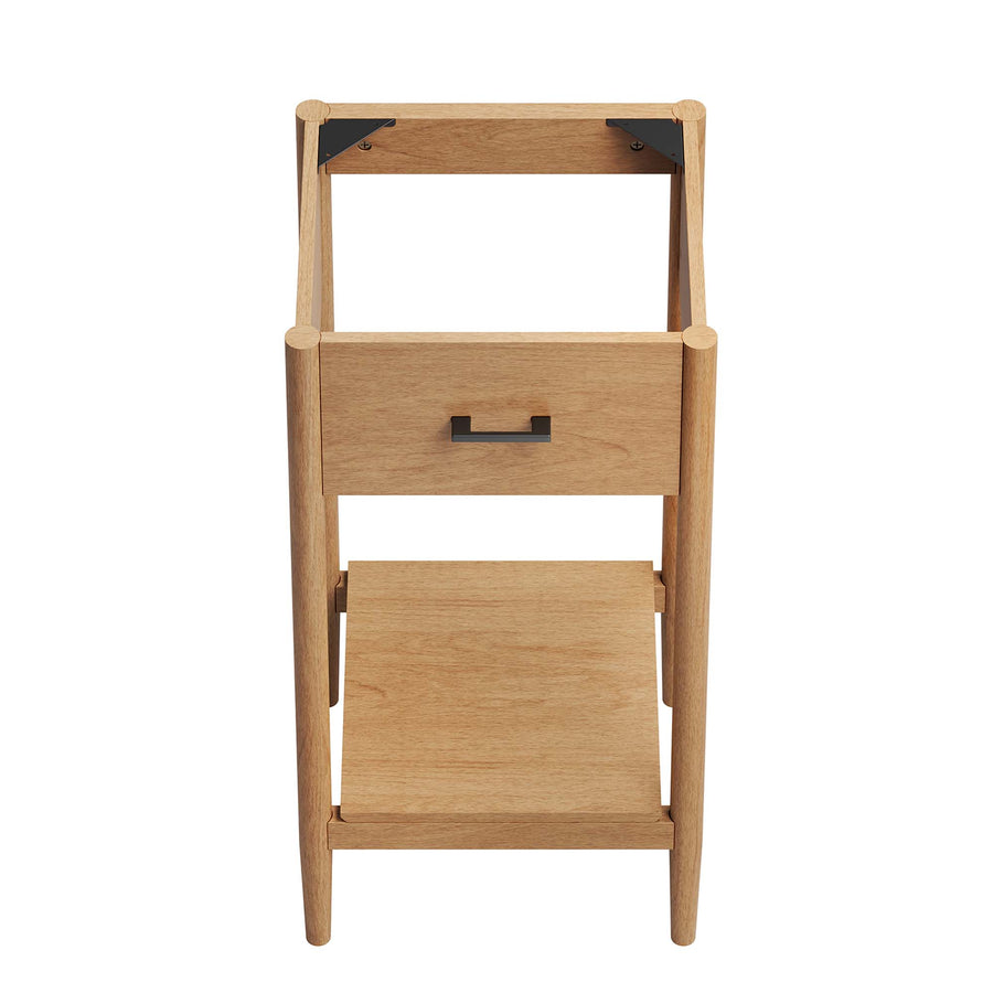Quill 18" Bathroom Vanity Cabinet (Sink Basin Not Included) in Natural