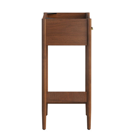 Zaire 18" Bathroom Vanity Cabinet (Sink Basin Not Included) in Walnut