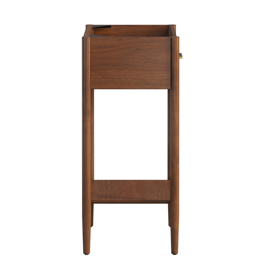 Quill 18" Bathroom Vanity Cabinet (Sink Basin Not Included) in Walnut