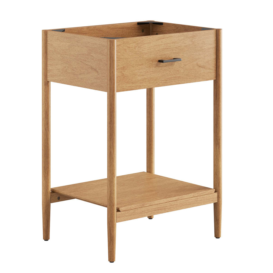 Quill 24" Bathroom Vanity Cabinet (Sink Basin Not Included) in Natural