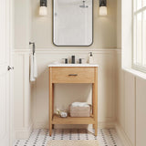 Quill 24" Bathroom Vanity Cabinet (Sink Basin Not Included) in Natural