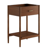 Quill 24" Bathroom Vanity Cabinet (Sink Basin Not Included) in Walnut