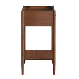 Quill 24" Bathroom Vanity Cabinet (Sink Basin Not Included) in Walnut