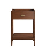 Quill 24" Bathroom Vanity Cabinet (Sink Basin Not Included) in Walnut