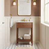 Quill 24" Bathroom Vanity Cabinet (Sink Basin Not Included) in Walnut