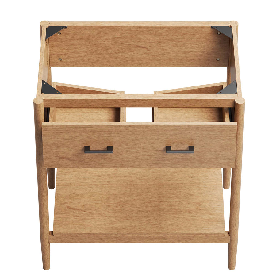 Quill 30" Bathroom Vanity Cabinet (Sink Basin Not Included) in Natural