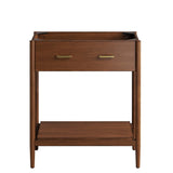 Quill 30" Bathroom Vanity Cabinet (Sink Basin Not Included) in Walnut