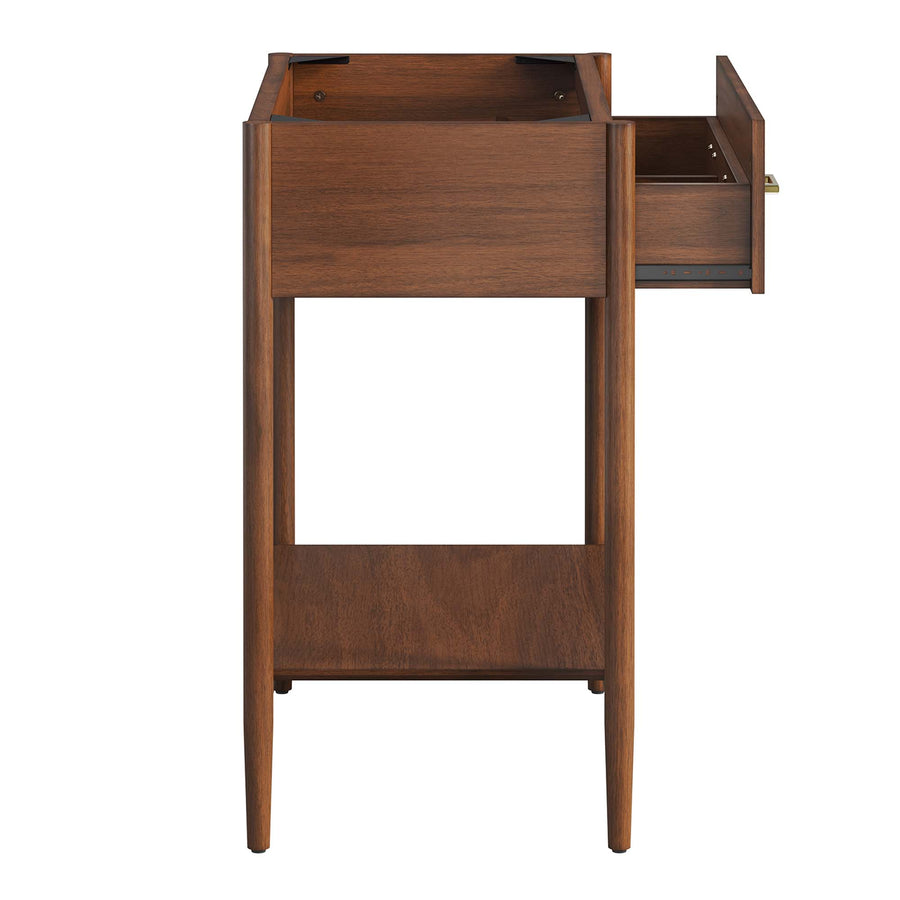Quill 30" Bathroom Vanity Cabinet (Sink Basin Not Included) in Walnut