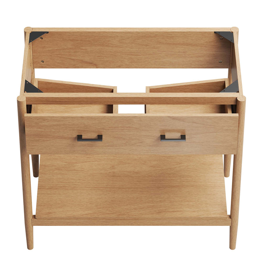 Quill 36" Bathroom Vanity Cabinet (Sink Basin Not Included) in Natural