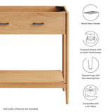 Quill 36" Bathroom Vanity Cabinet (Sink Basin Not Included) in Natural