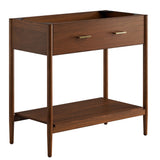 Quill 36" Bathroom Vanity Cabinet (Sink Basin Not Included) in Walnut