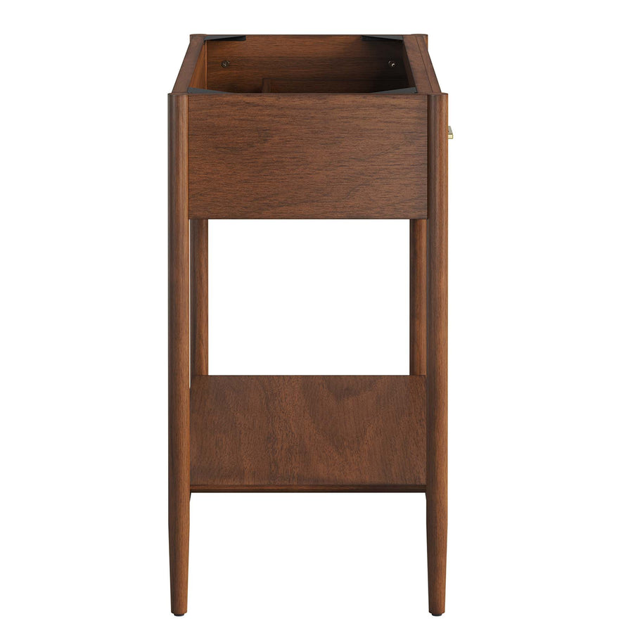 Quill 36" Bathroom Vanity Cabinet (Sink Basin Not Included) in Walnut