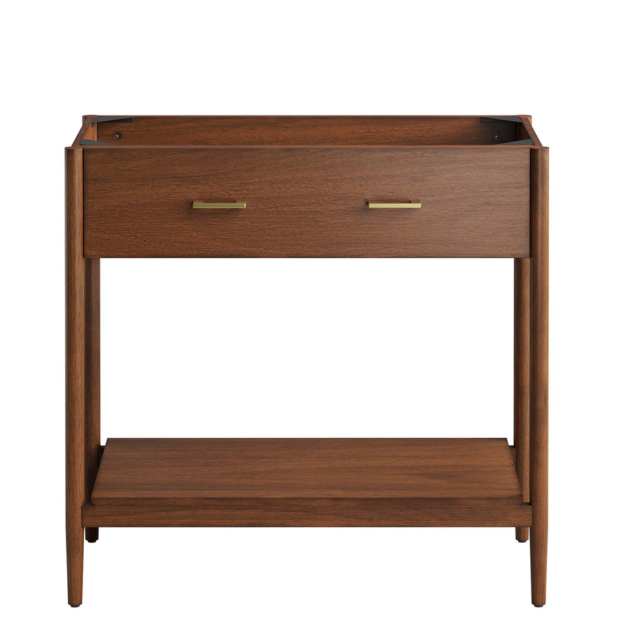 Quill 36" Bathroom Vanity Cabinet (Sink Basin Not Included) in Walnut