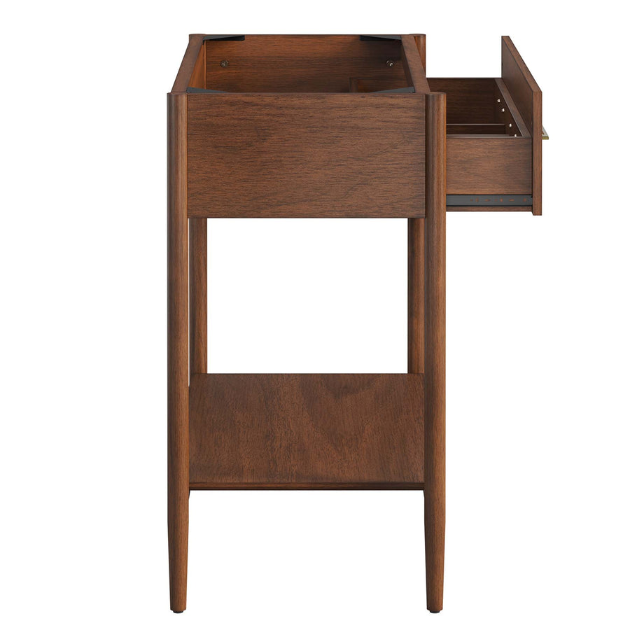 Quill 36" Bathroom Vanity Cabinet (Sink Basin Not Included) in Walnut