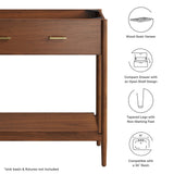 Quill 36" Bathroom Vanity Cabinet (Sink Basin Not Included) in Walnut