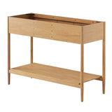 Quill 48" Double Sink Compatible Bathroom Vanity Cabinet (Sink Basin Not Included) in Natural