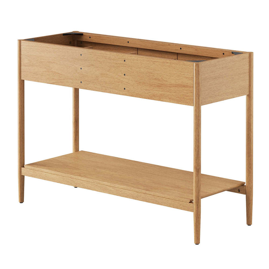Quill 48" Double Sink Compatible Bathroom Vanity Cabinet (Sink Basin Not Included) in Natural