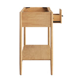 Quill 48" Double Sink Compatible Bathroom Vanity Cabinet (Sink Basin Not Included) in Natural