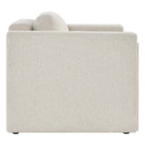 Hjo Fabric Armchair in Ivory