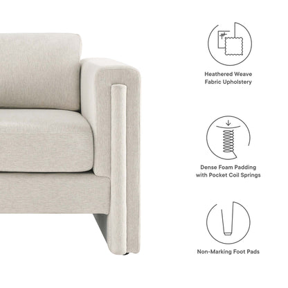 Visible Fabric Armchair by Furniture For America